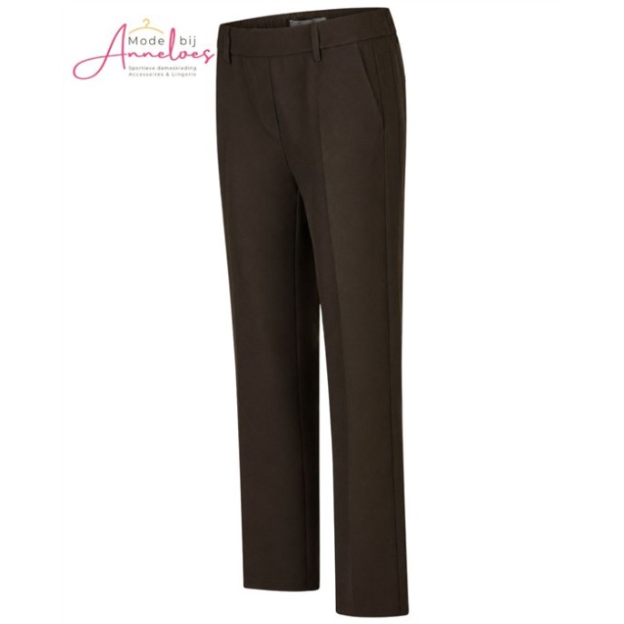Anna Montana Mila Wide flexi broek 1065 Dark Chocolate Anna Montana Mila Wide flexi broek 1065 Dark Chocolate